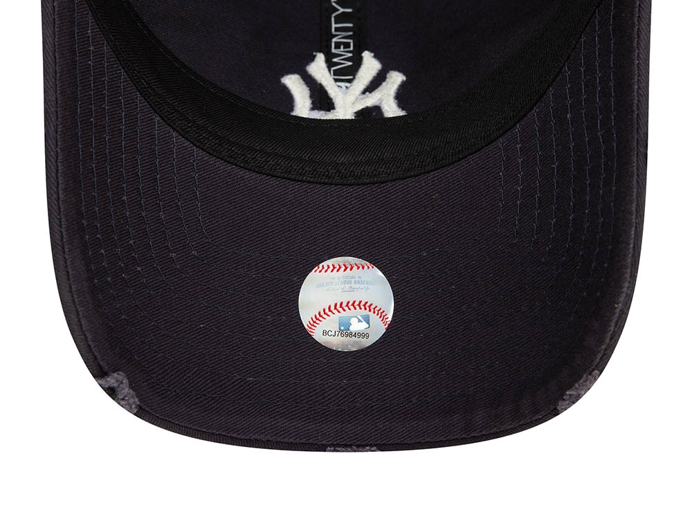 New Era New York Yankees Distressed Navy 9Twenty Snapback Casquette