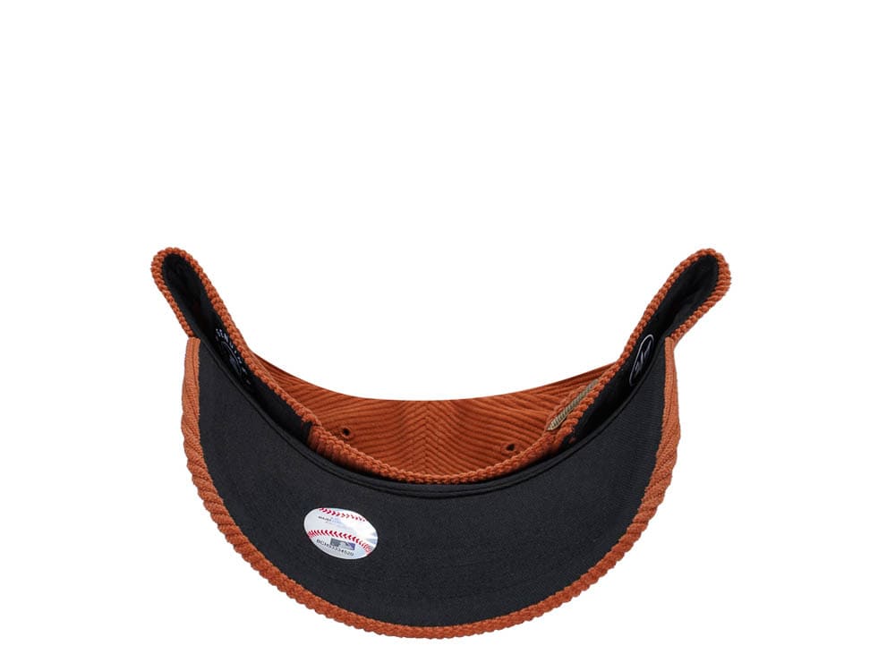 47Brand Detroit Tigers Burnt Orange Thick Cord MVP Strapback Casquette