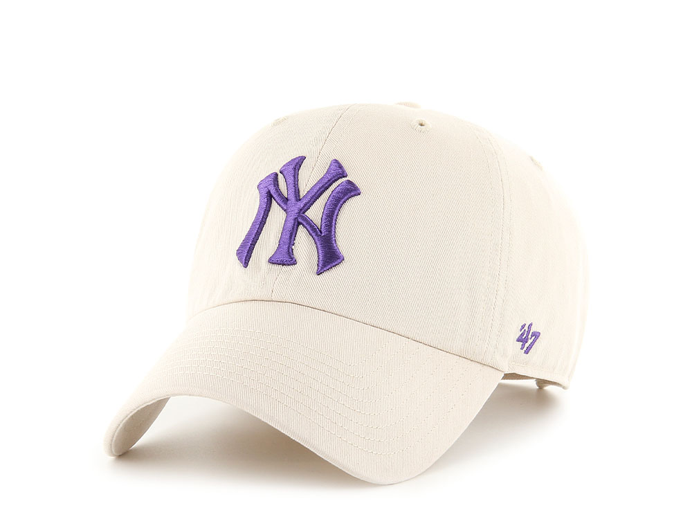 47Brand New York Yankees Bone Clean up Strapback Casquette
