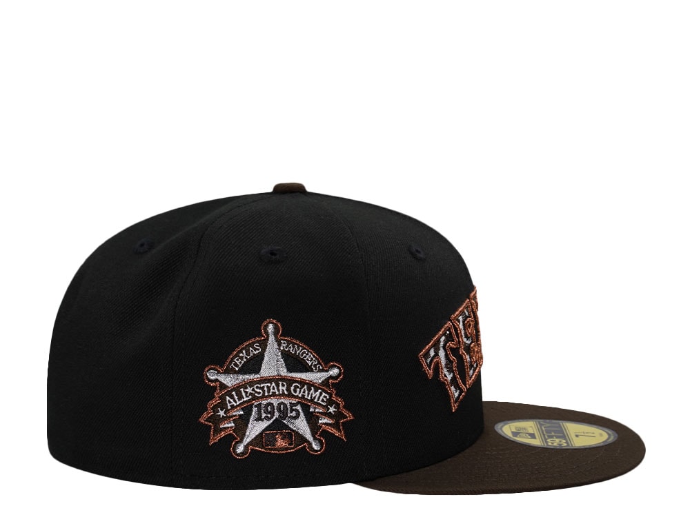 New Era Texas Rangers All Star Game 1995 Walnut Two Tone Edition 59Fifty Fitted Casquette