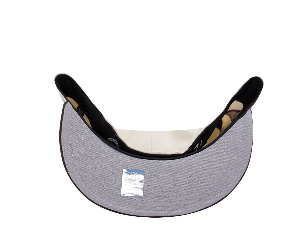 New Era Anaheim Ducks 10th Anniversary Canvas Chrome Two Tone Horror Edition 59Fifty Fitted Casquette