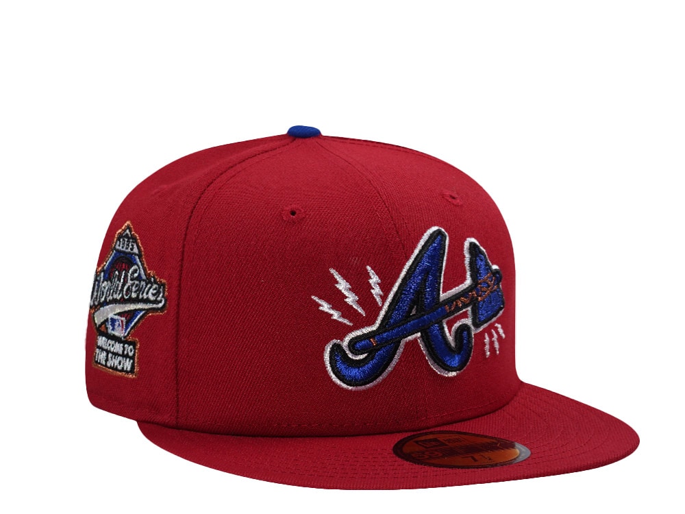 New Era Atlanta Braves World Series 1995 Pinot Prime Edition 59Fifty Fitted Casquette