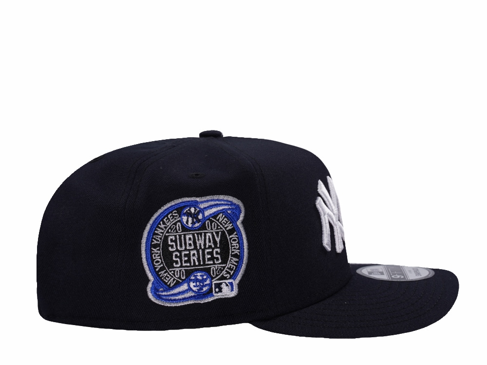 New Era New York Yankees New York Mets Subway Series Navy Prime Edition 9Fifty A Frame Snapback Casquette