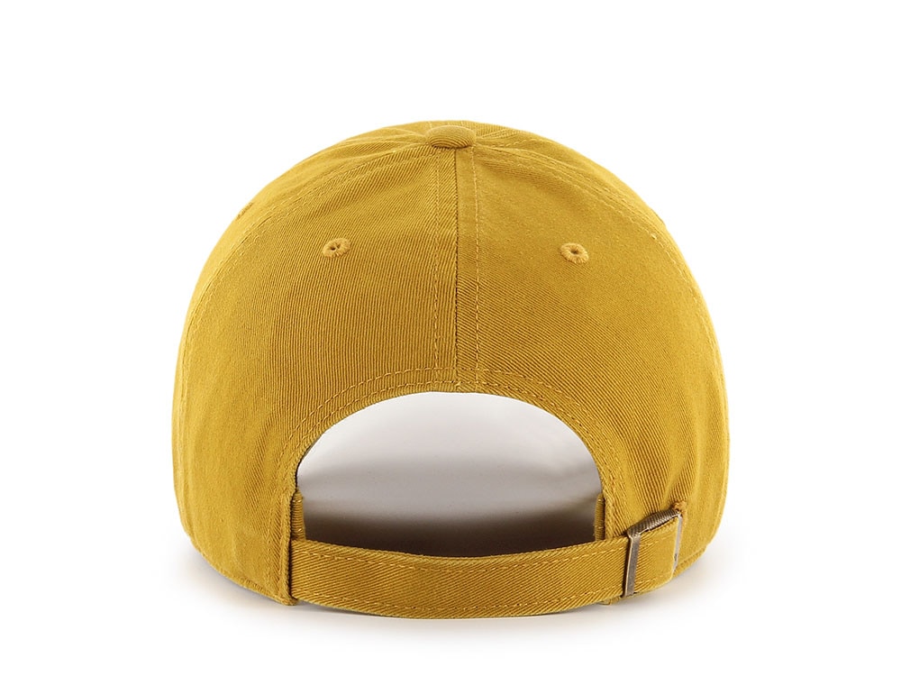 47 Brand New York Yankees Flat Gold Clean Up Strapback Casquette