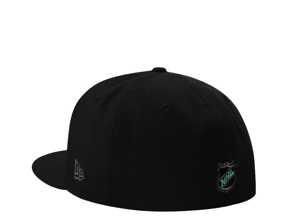 New Era Seattle Kraken Inaugural Season Metallic Black Prime Edition 59Fifty Fitted Casquette