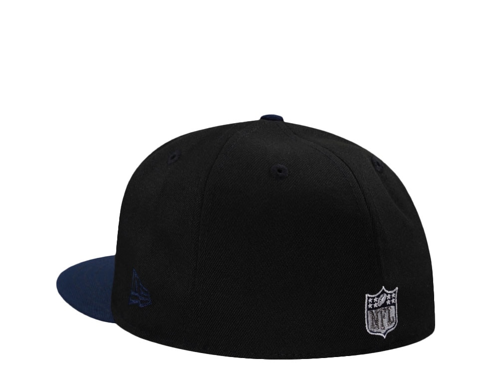 New Era Los Angeles Rams House Black Two Tone Edition 59Fifty Fitted Casquette
