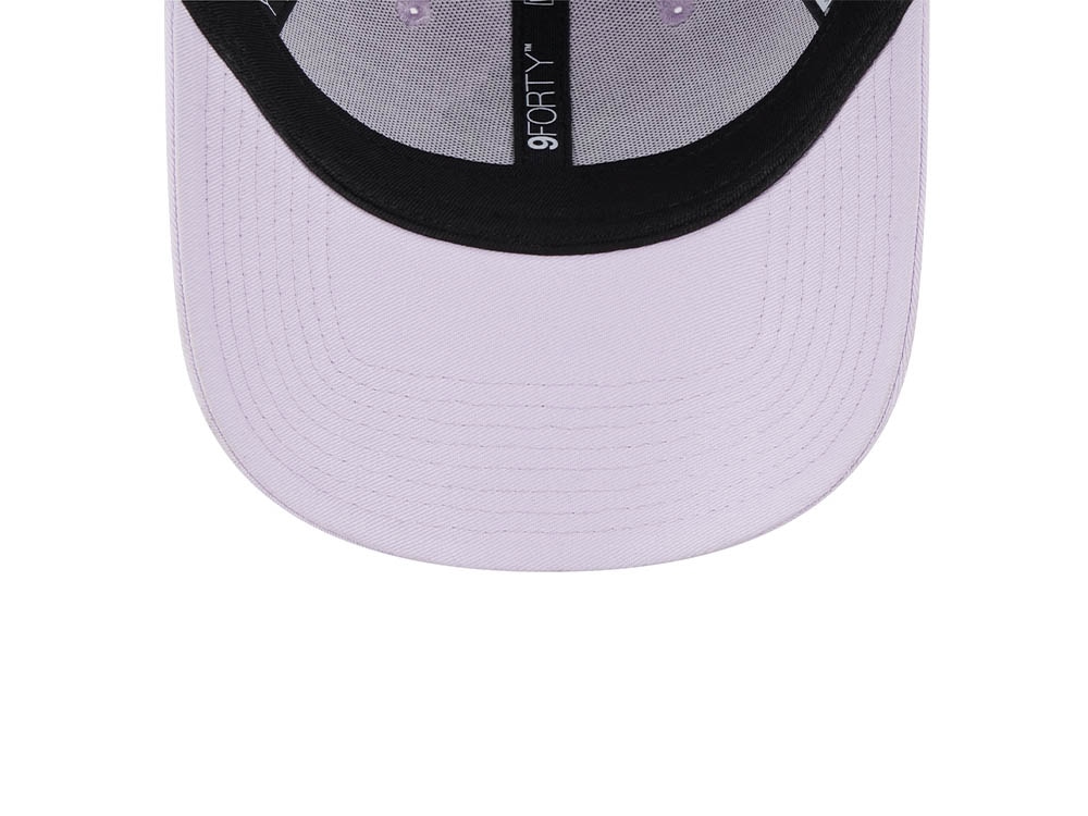 New Era New York Yankees Essential League Purple Womens 9Forty Strapback Casquette