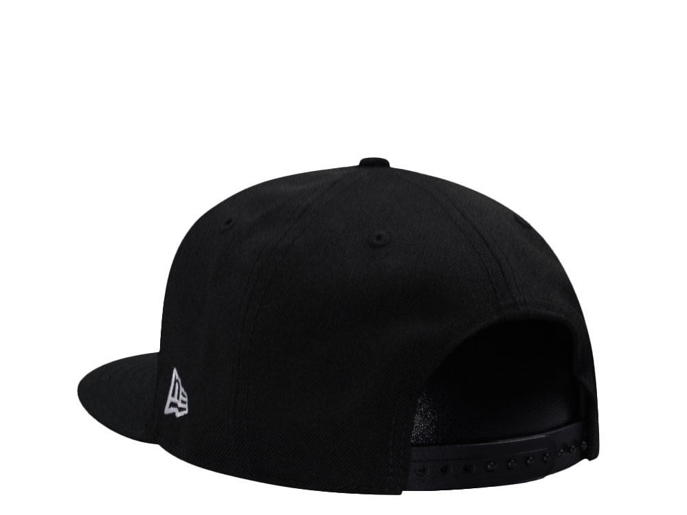 New Era Brooklyn Nets Black Prime Edition 9Fifty Snapback Casquette