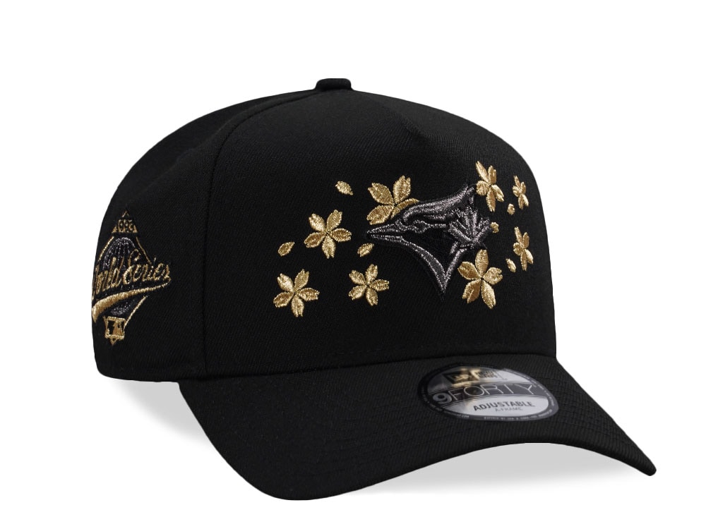 New Era Toronto Blue Jays World Series 1993 Sakura Black Prime Edition 9Forty A Frame Snapback Casquette
