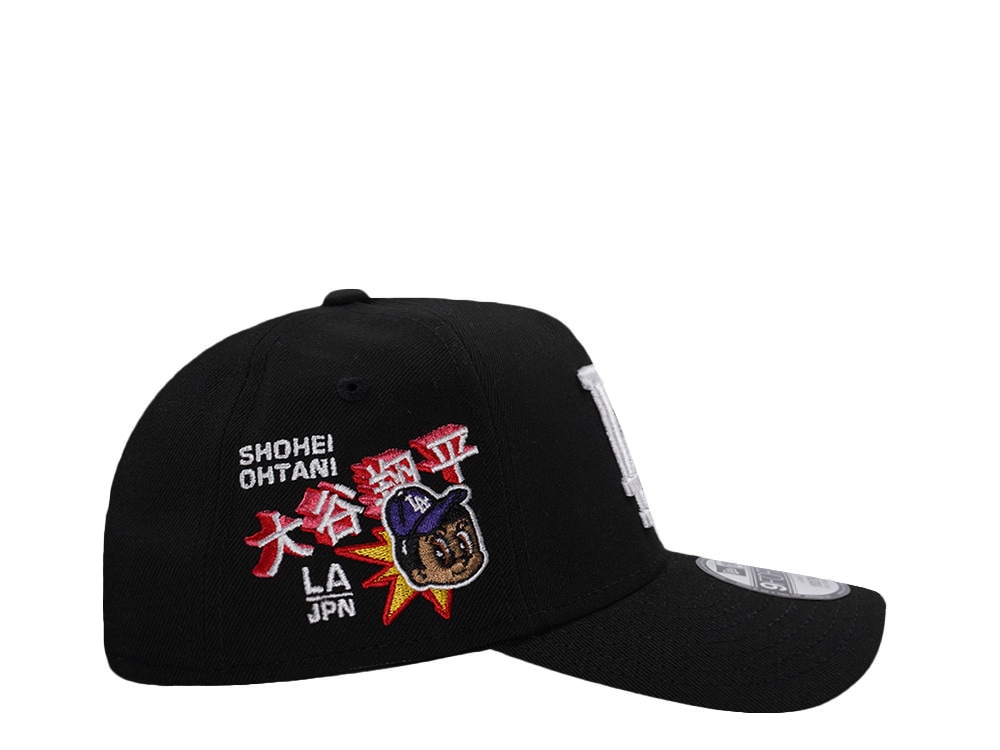 New Era Los Angeles Dodgers Ohtani Black Prime Edition Kids 9Forty A Frame Snapback Casquette