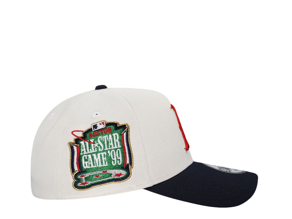 New Era Boston Red Sox All Star Game 1999 Chrome Throwback Two Tone Edition 9Forty A Frame Snapback Casquette