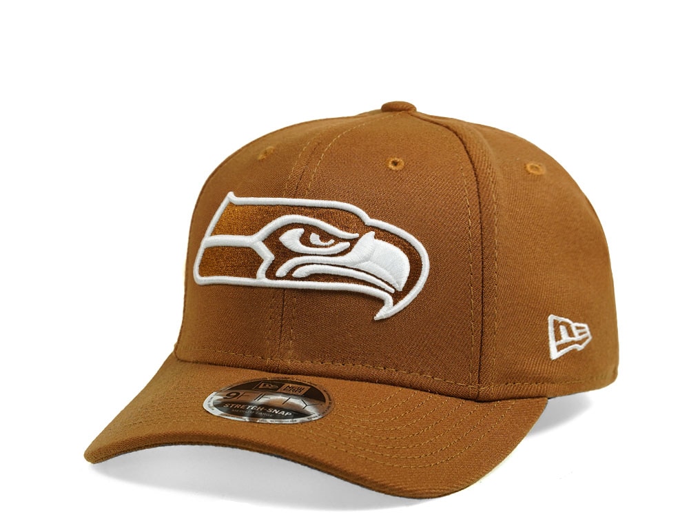 New Era Seattle Seahawks Toasted Peanut Edition 9Fifty Stretch Snapback Casquette