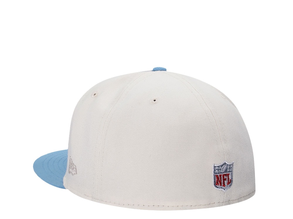 New Era Detroit Lions 90 Seasons Chrome Two Tone Edition 59Fifty Fitted Casquette