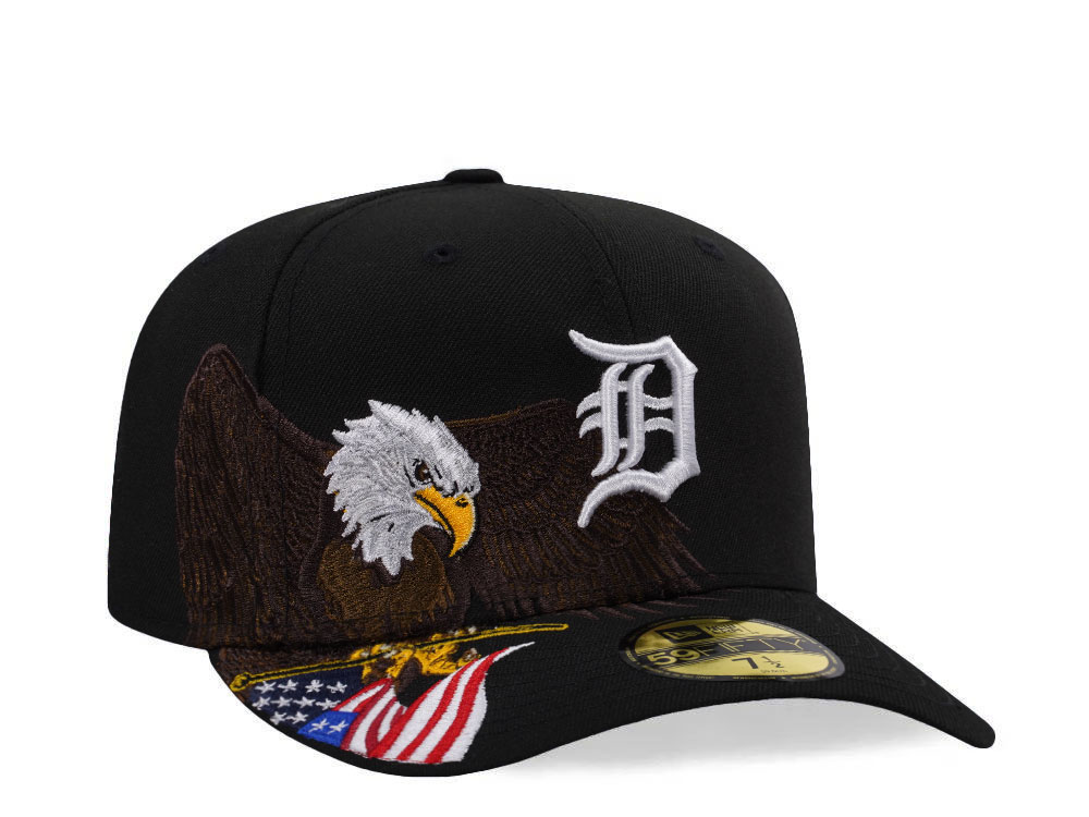 New Era Detroit Tigers American Eagle Black Edition 59Fifty Fitted Casquette