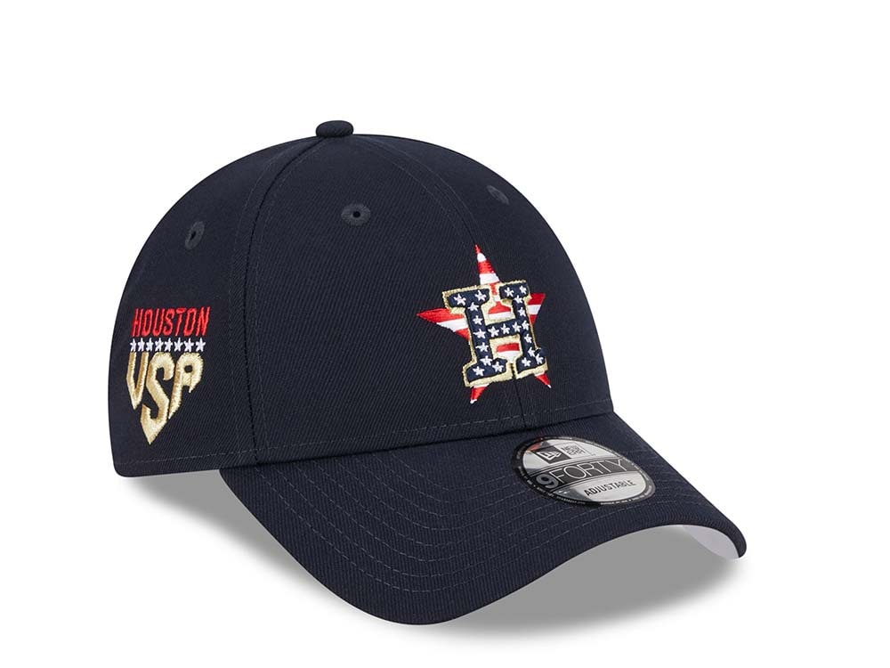 New Era Houston Astros 4th of July 23 9Forty Stretch Snapback Casquette