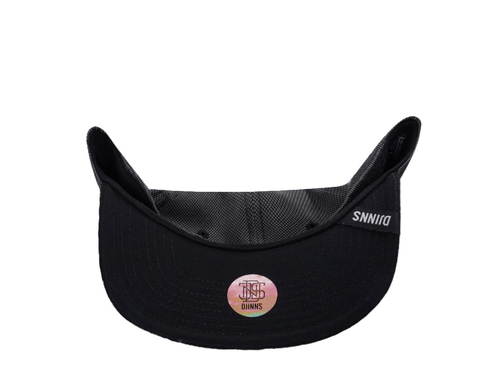 Djinns SkyNylon Grey 6 Panel Snapback Casquette