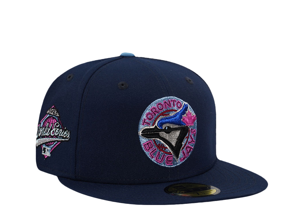 New Era Toronto Blue Jays World Series 1993 Ocean Blue Prime Edition 59Fifty Fitted Casquette