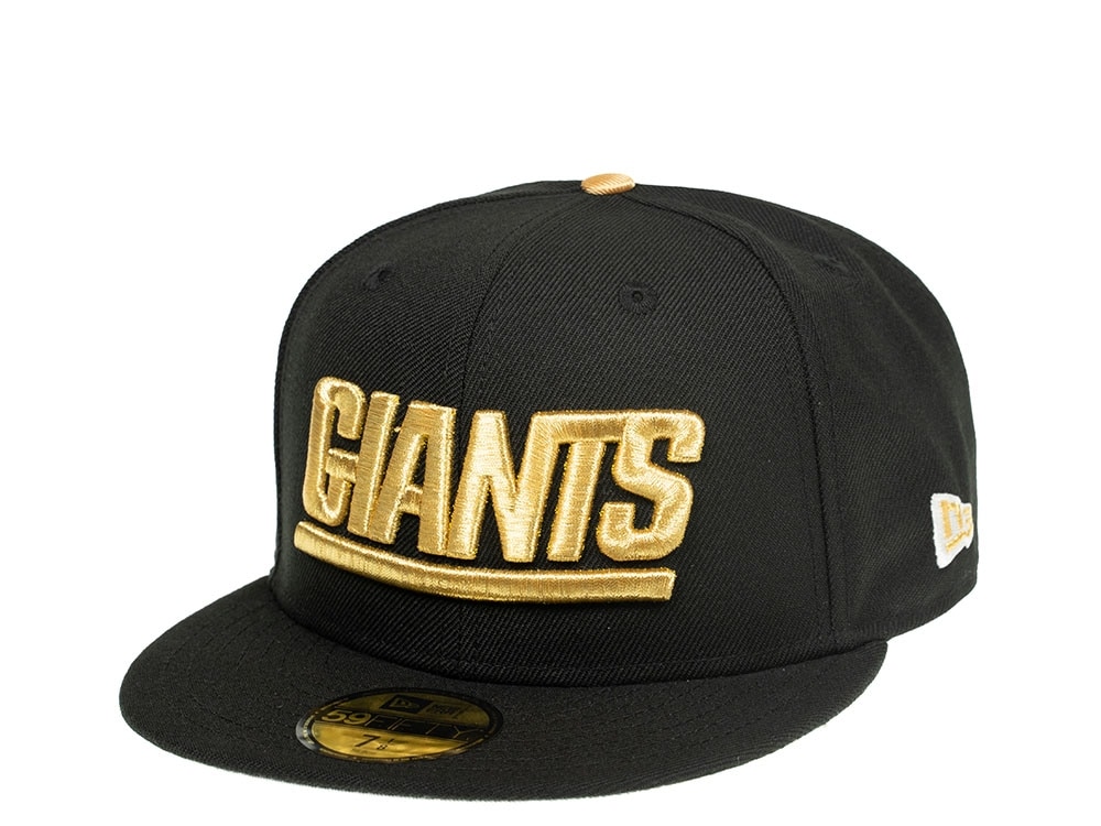 New Era New York Giants Black and Gold Edition 59Fifty Fitted Casquette