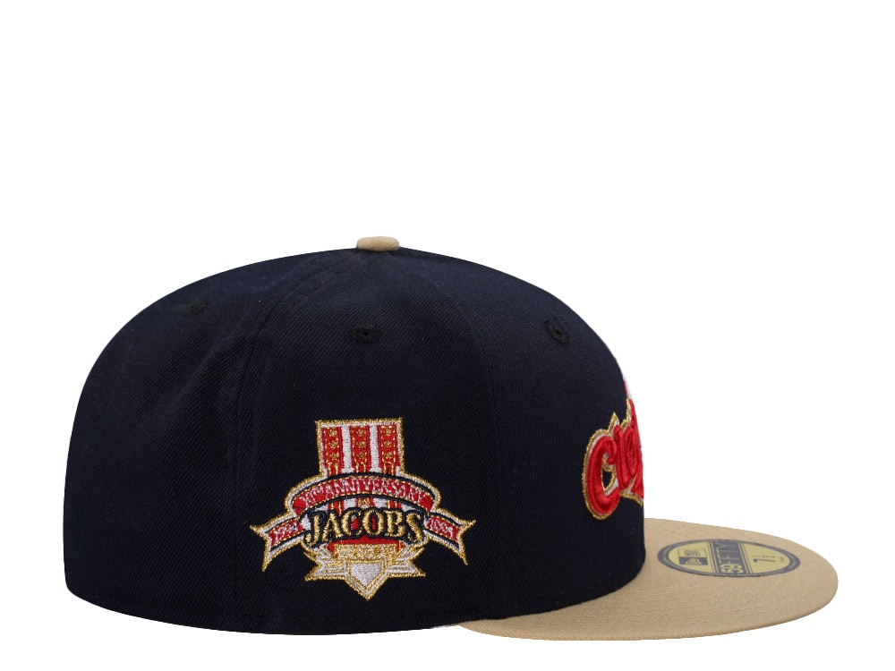 New Era Cleveland Indians 10th Anniversary Jacobs Field Two Tone Edition 59Fifty Fitted Casquette