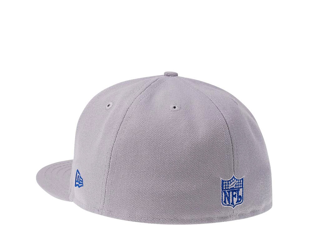 New Era Los Angeles Rams Blue Pop Throwback Edition 59Fifty Fitted Casquette