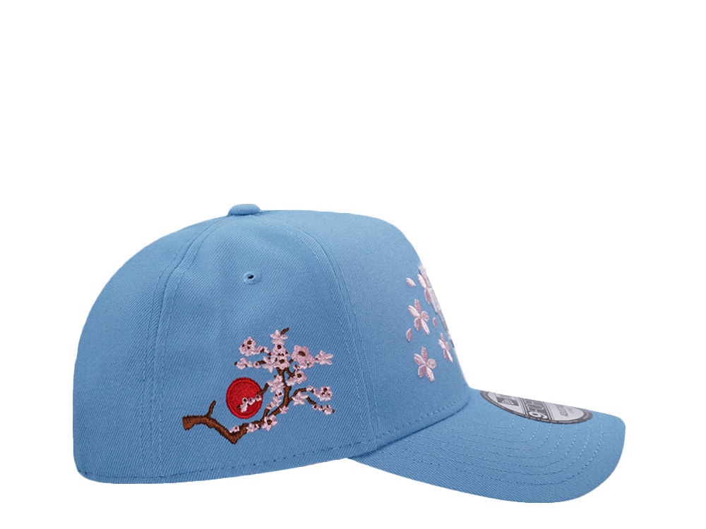 New Era Los Angeles Dodgers Sakura Sky Blue Prime Edition 9Forty A Frame Snapback Casquette