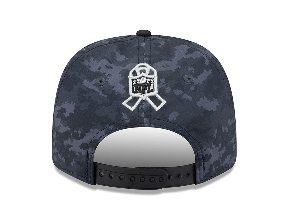 New Era Atlanta Falcons NFL Salute to Service 2026 Digi Camo Black 9Seventy Stretch Snapback Casquette