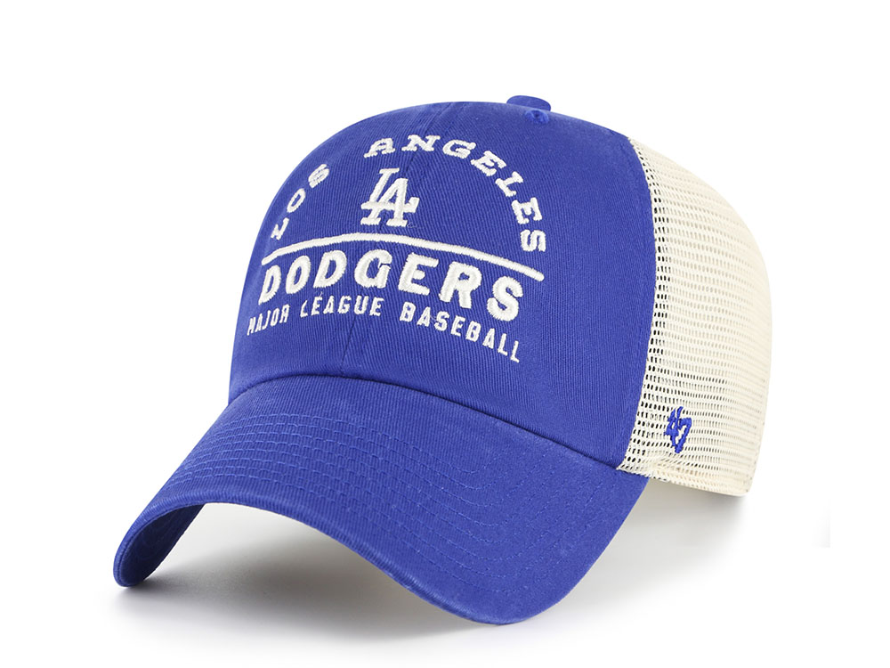 47 Brand Los Angeles Dodgers Blue Clean Up Trucker Snapback Casquette
