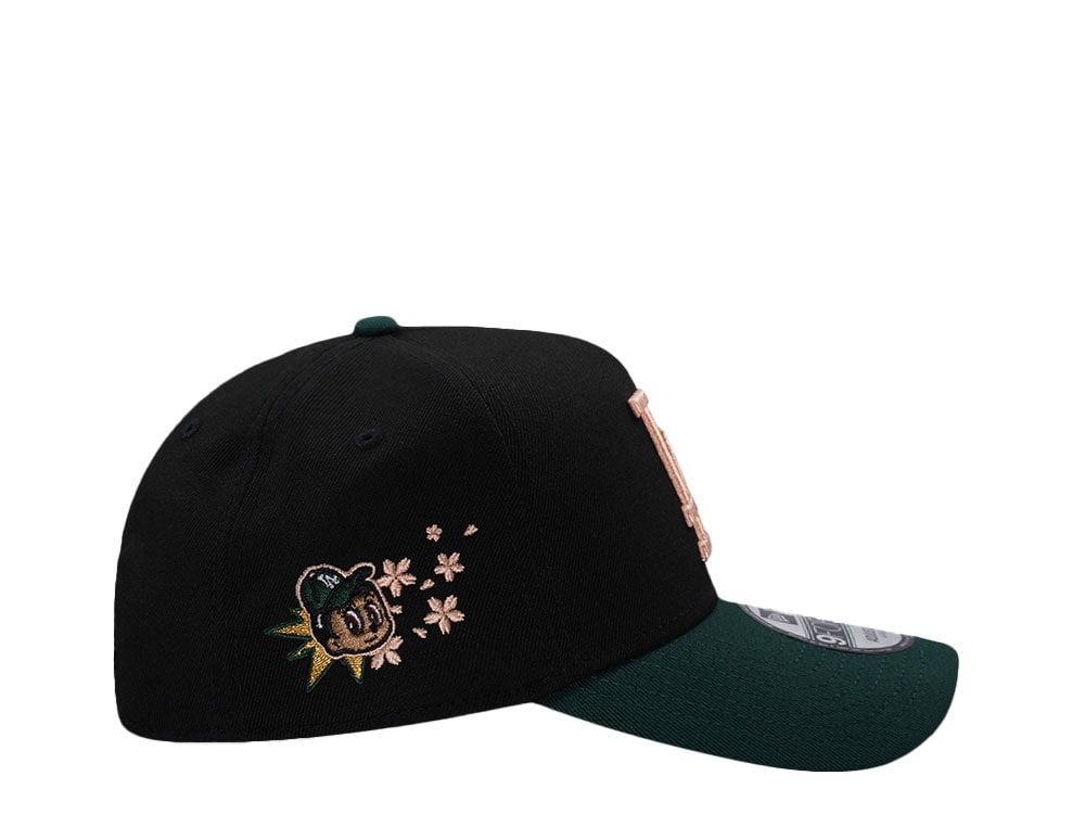 New Era Los Angeles Dodgers Ohtani Black Two Tone Edition 9Forty A Frame Snapback Casquette