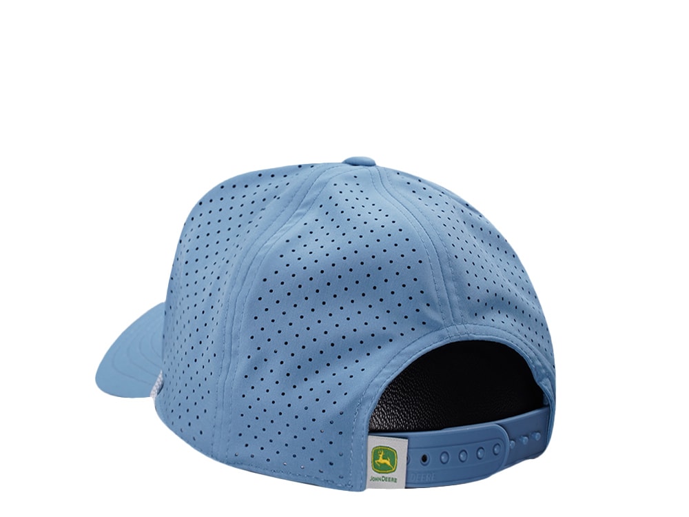 John Deere Nylon Rope Golf Indigo Trucker Snapback Casquette