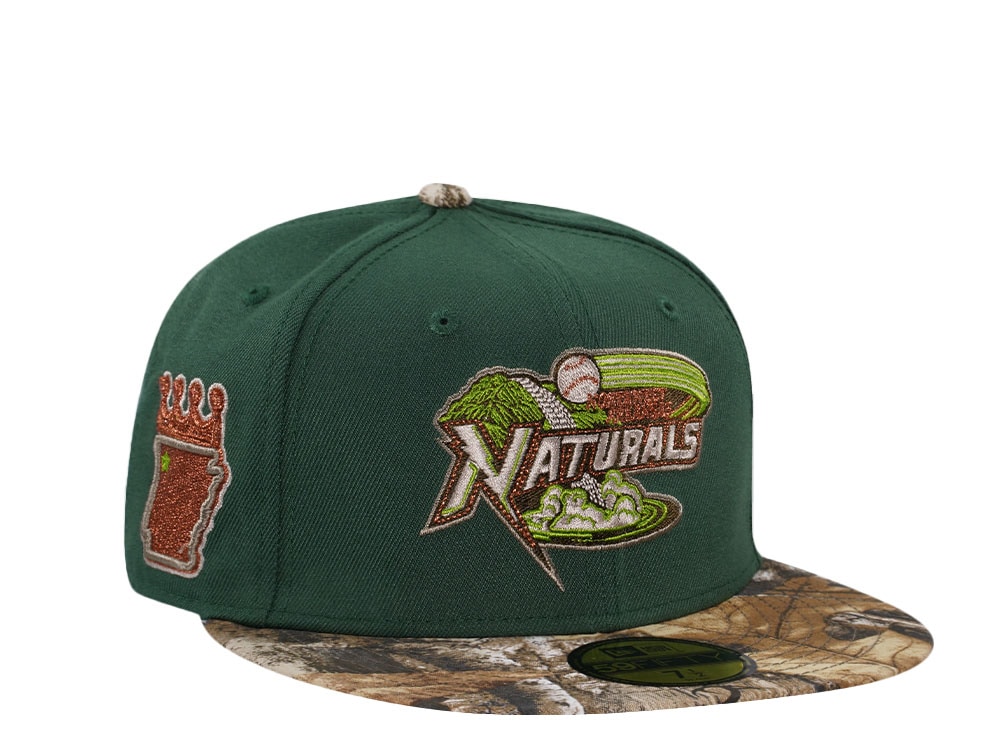 New Era Northwest Arkansas Naturals Outdoor Two Tone Edition 59Fifty Fitted Casquette