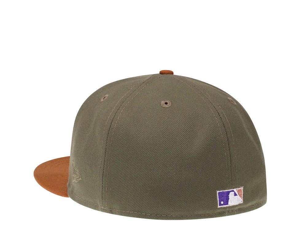 New Era Colorado Rockies 1993 Copper Olive Two Tone Prime Edition 59Fifty Fitted Casquette
