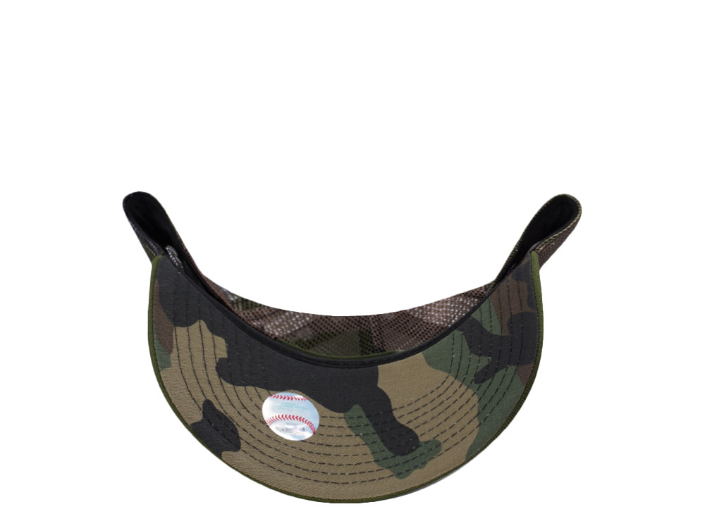 New Era New York Yankees Camo Prime Trucker Edition 9Forty A Frame Snapback Casquette