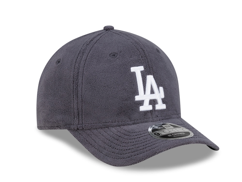 New Era Los Angeles Dodgers Fleece Grey Prime Edition 9Forty M Crown Snapback Casquette