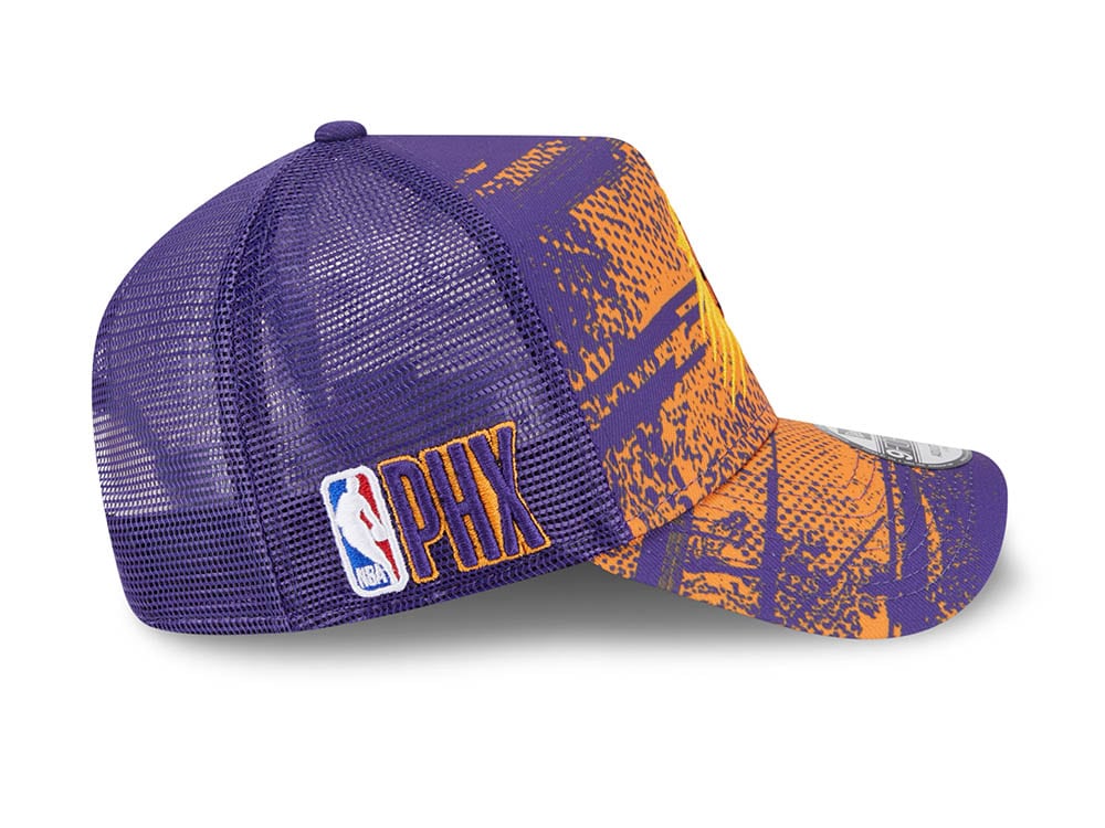 New Era Phoenix Suns NBA Tip Off 2024 Trucker 9Forty A Frame Snapback Casquette