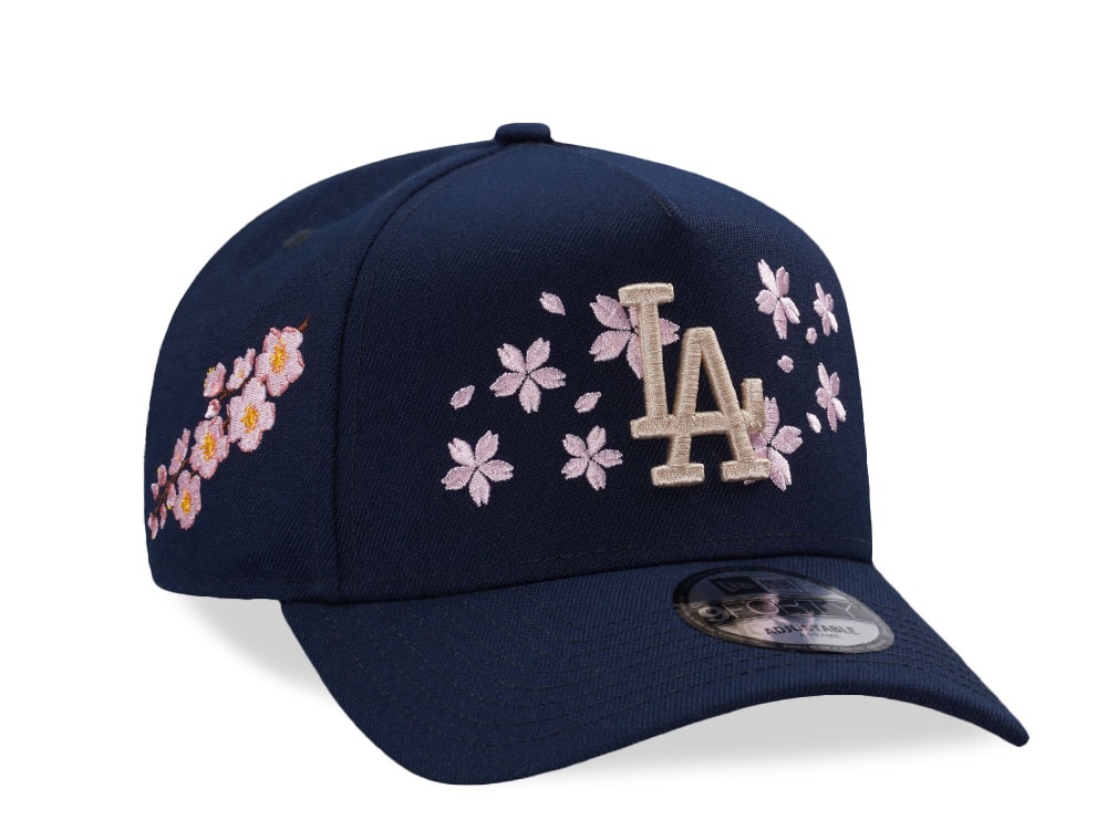 New Era Los Angeles Dodgers Ocean Sakura Edition 9Forty A Frame Snapback Casquette