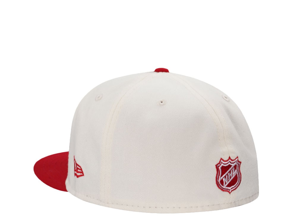 New Era Detroit Red Wings Stadium Series 2025 Chrome Two Tone Edition 59Fifty Fitted Casquette