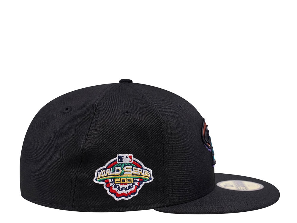 New Era Arizona Diamondbacks World Series 2001 Black and Pink Edition 59Fifty Fitted Casquette