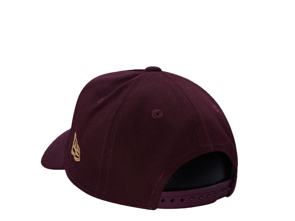 New Era Detroit Red Wings Stanley Cup Champions 2002 Maroon Prime Edition 9Forty A Frame Snapback Casquette