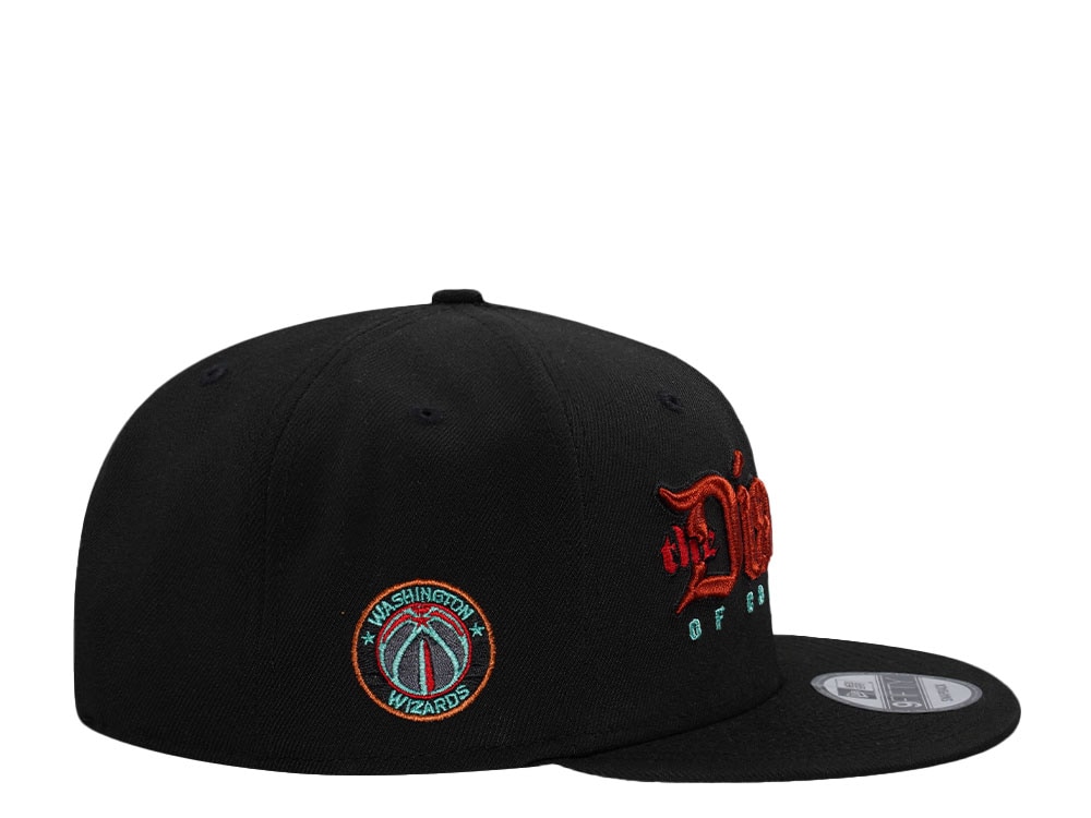 New Era Washington Wizards The District of Columbia Edition Black 9Fifty Snapback Casquette