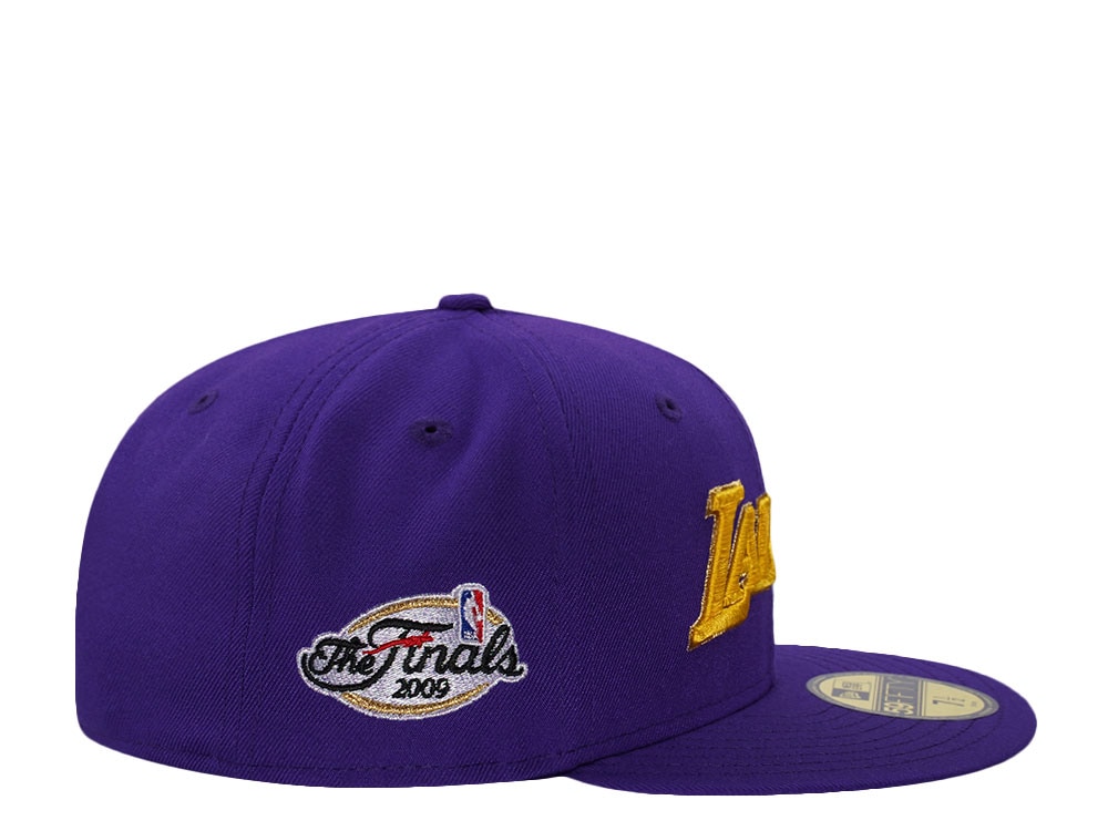 New Era Los Angeles Lakers Finals 2009 Purple Prime Edition 59Fifty Fitted Casquette