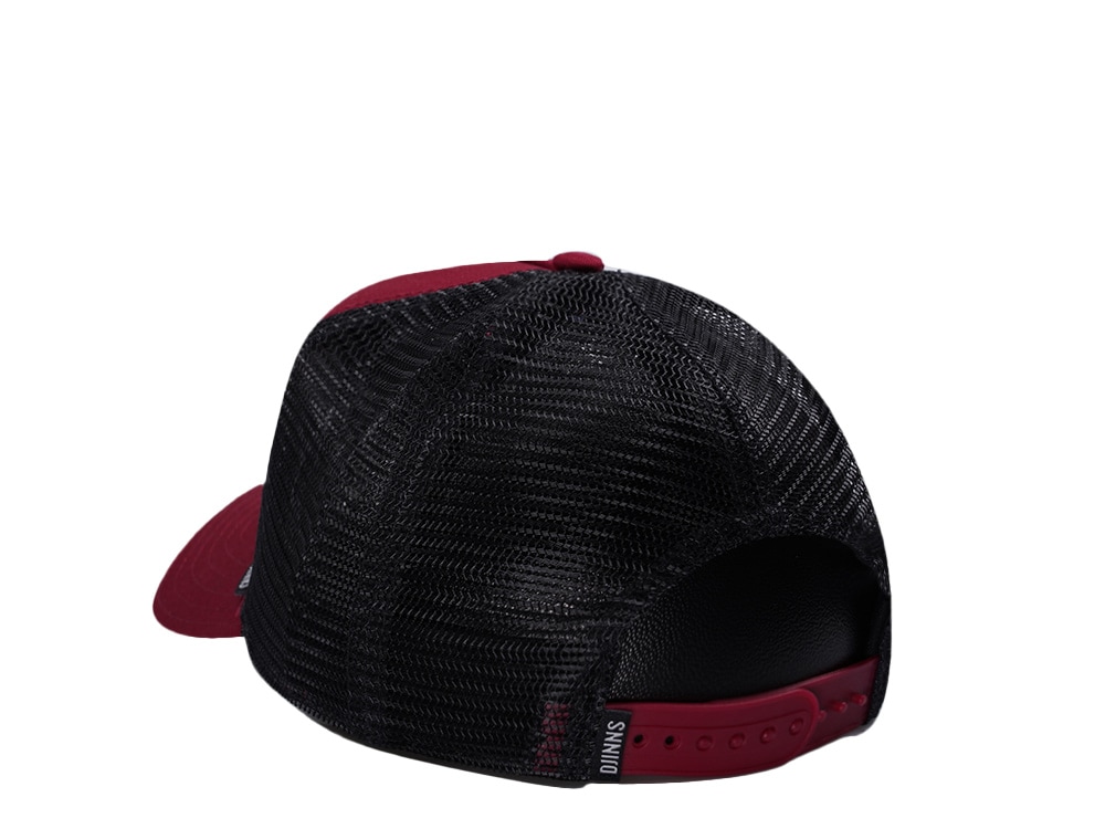 Djinns HFT OctoGrape Maroon Trucker Snapback Casquette