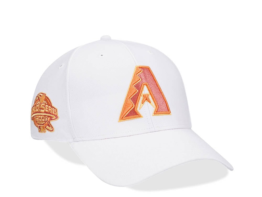 47Brand Arizona Diamondbacks World Series 2001 White Sure Shot MVP Snapback Casquette