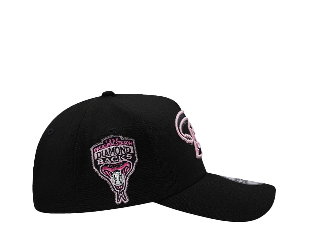 New Era Arizona Diamondbacks Inaugural Season 1998 Pink Detail Prime Edition 9Forty A Frame Snapback Casquette