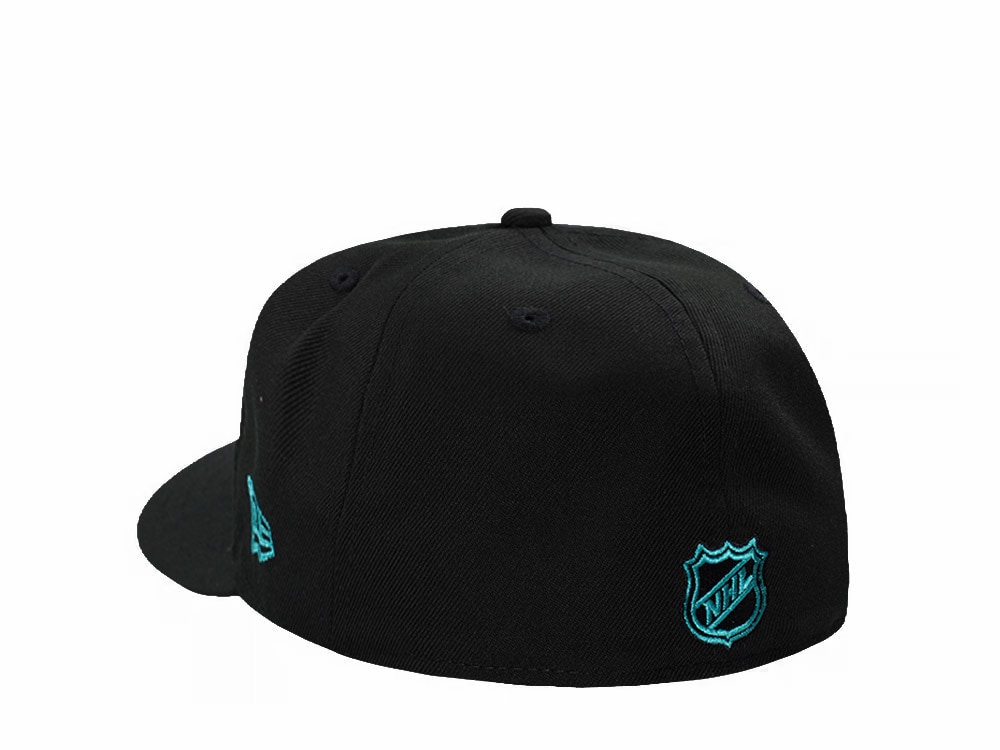 New Era Anaheim Ducks Black Classic Edition Pre Curved 59Fifty Fitted Casquette