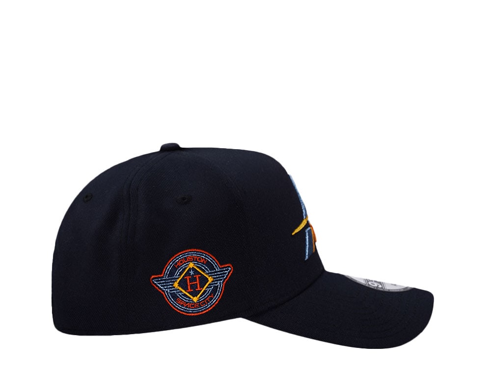 New Era Houston Astros Space City Navy Prime Edition 9Forty A Frame Snapback Casquette