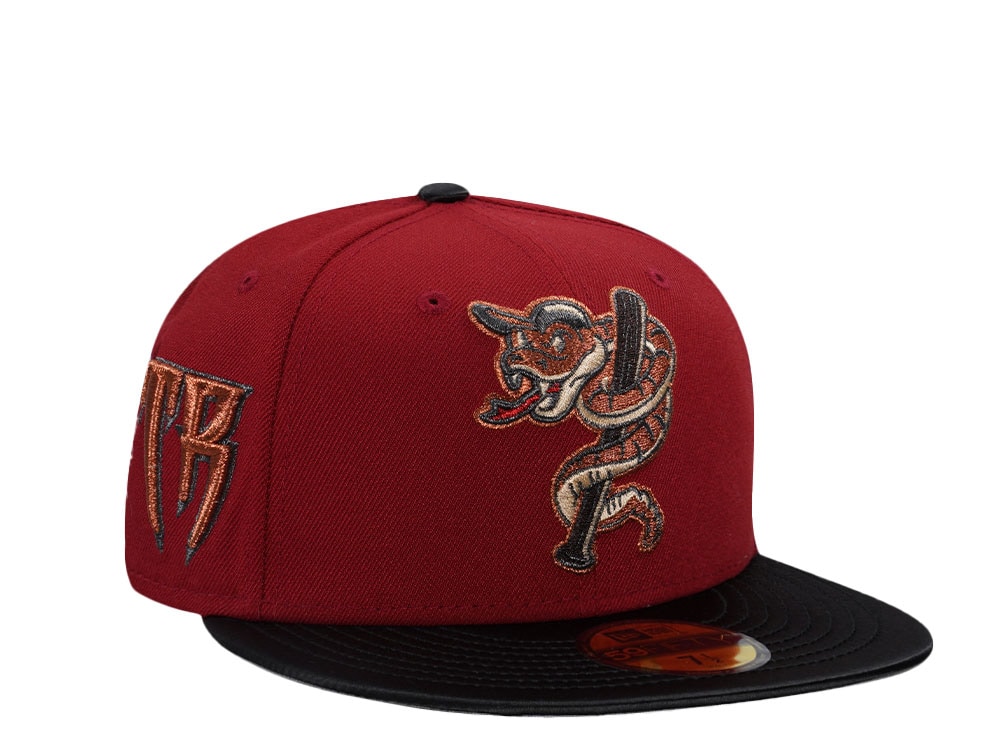 New Era Wisconsin Timber Rattlers Brick Satin Brim Edition 59Fifty Fitted Casquette