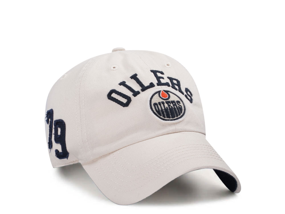 47Brand Edmonton Oilers Sandstorm Clubhouse Clean up Snapback Casquette