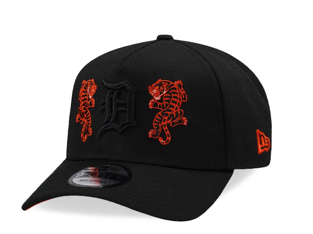 New Era Detroit Tigers Orange Detail Edition 9Forty A Frame Snapback Casquette