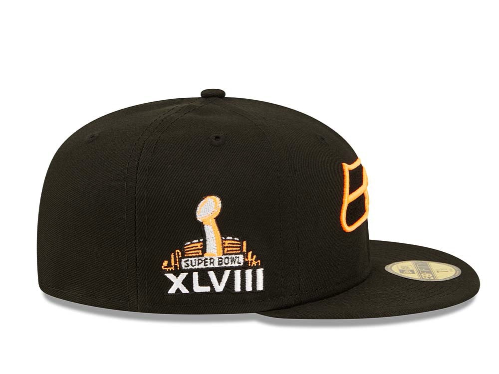 New Era Seattle Seahawks Super Bowl XLVIII Black Summerpop Edition 59Fifty Fitted Casquette