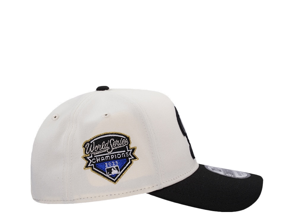 New Era Los Angeles Dodgers World Series Champions Chrome Two Tone Edition 9Forty A Frame Snapback Casquette